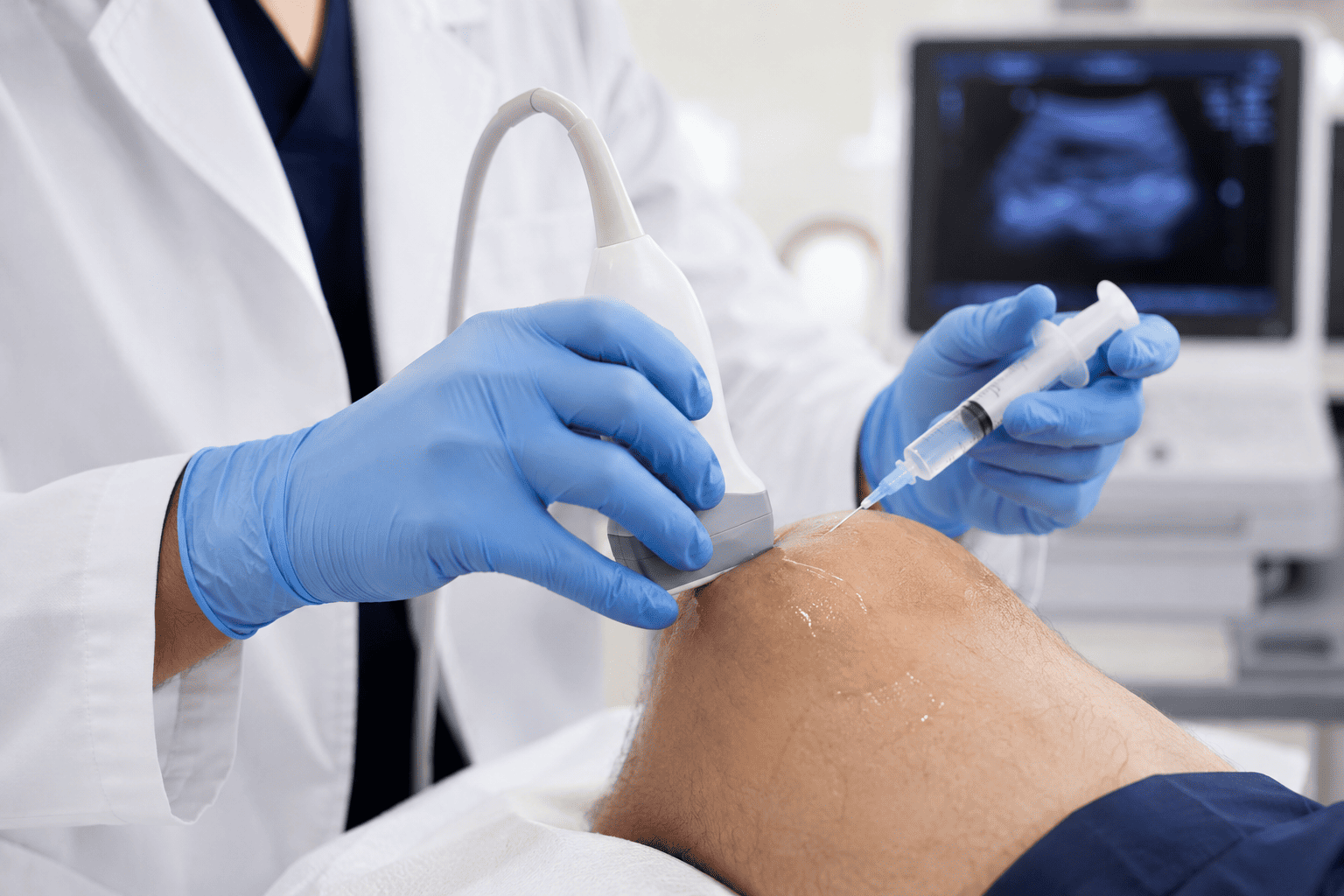 Injection options in knee arthritis